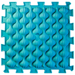Masāžas ortopēdiskais paklājiņš "Puzzle Mix" Shell 1 elements