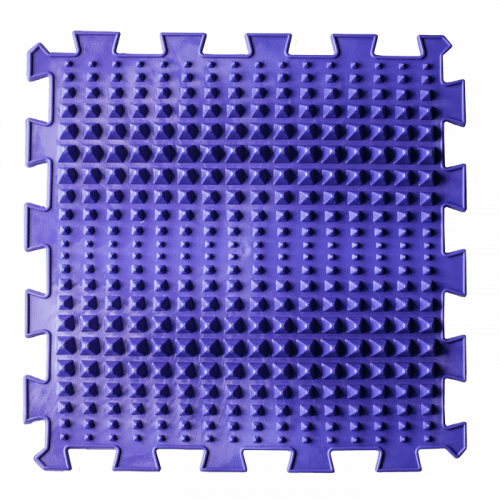Masāžas ortopēdiskais paklājiņš "Puzzle Mix" Pyramids 1 modulis