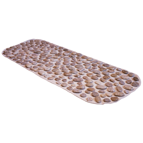 Ortek masāžas paklājiņš "Dabīgie oļi" 110x40 cm