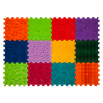 Masāžas paklājiņš Avalanche Dinosaurs Puzzle 12 elementi