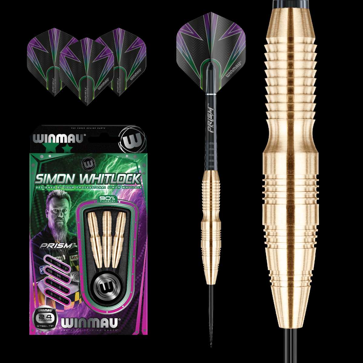 Šautriņas Winmau Simon Whitlock 24g