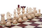 Šahs vēstnieks 550x275x60mm, karalis 110mm