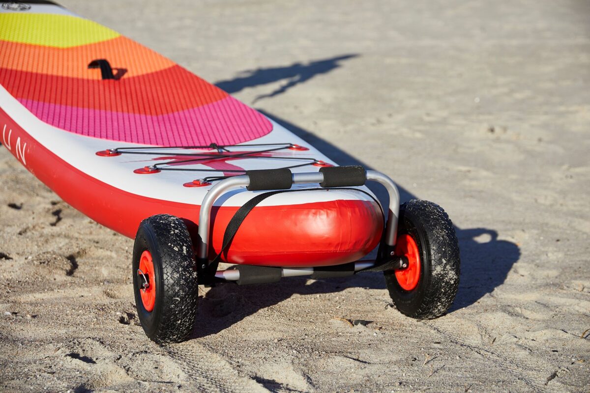 AIRFUN - SUP dēļu pārvadāšanas ratiņi alumīnija