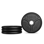 Olimpiskā svara plāksne no čuguna 10 kg ar ø51 mm urbumu MW-O10-OLI - Marbo Sport