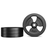 Standarta čuguna Tri Grips svara plāksne 15 kg ar ø31 mm urbumu - Marbo Sport