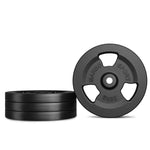 Standarta čuguna Tri Grips svara plāksne 20 kg ar ø31 mm urbumu - Marbo Sport