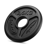 Olimpiskā svara plāksne no čuguna 2,5 kg ar ø51 mm urbumu MW-O2I5-OLI - Marbo Sport