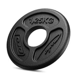 Olimpiskā svara plāksne no čuguna 1,25 kg ar ø51 mm urbumu MW-O1,25-OLI - Marbo Sport