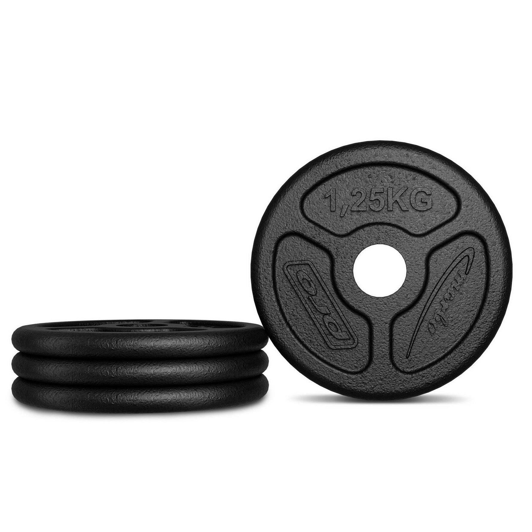 Standarta dzelzs disks, plāns 1,25 kg ar ø31 mm urbumu MW-O1,25-slim - Marbo Sport