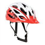 Aizsargķivere MTW210 WHITE-RED SIZE L (59-65CM) HELMET NILS EXTREME