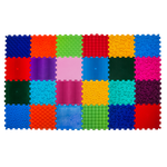 Masāžas ortopēdiskais paklājiņš Ortek "Puzzle Mega Mix" 24 moduļi