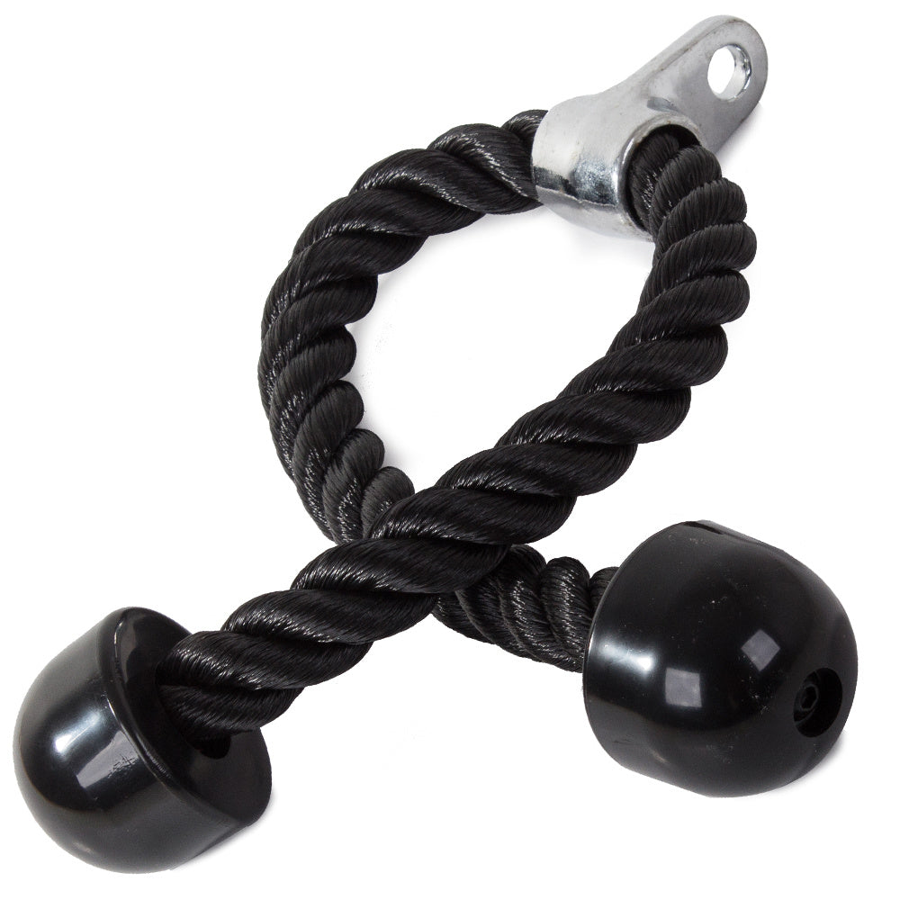 Virve Rope handle for atlas lift for triceps