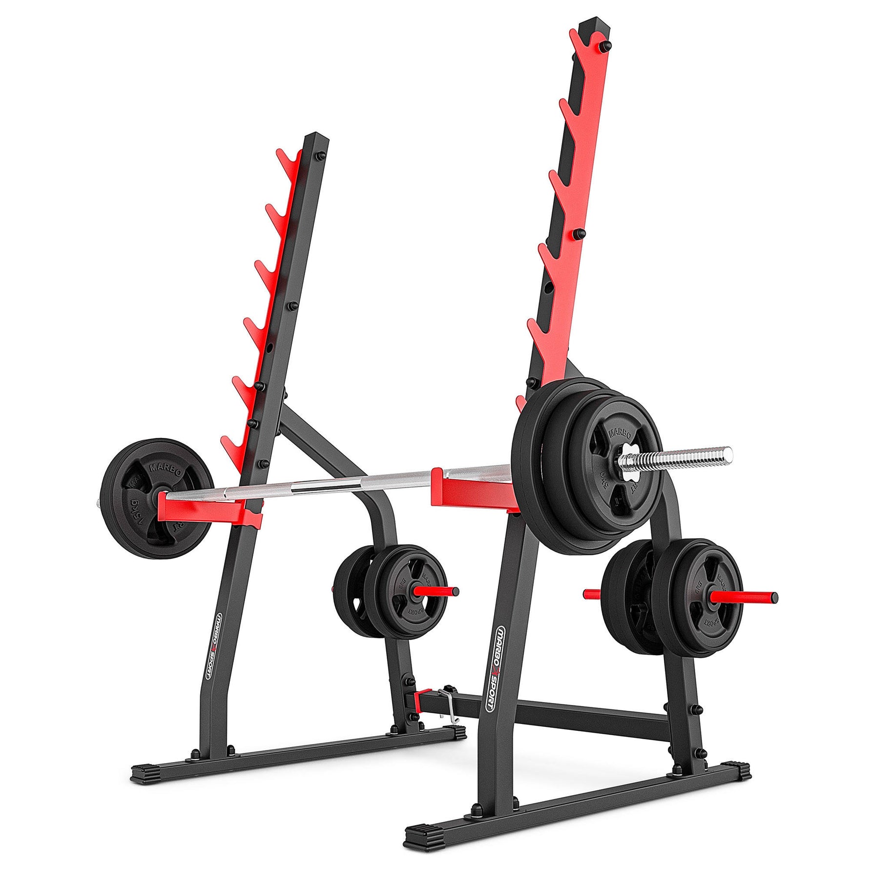 Statīvs Squat rack with spotter catchers MS-S107 - Marbo Sport