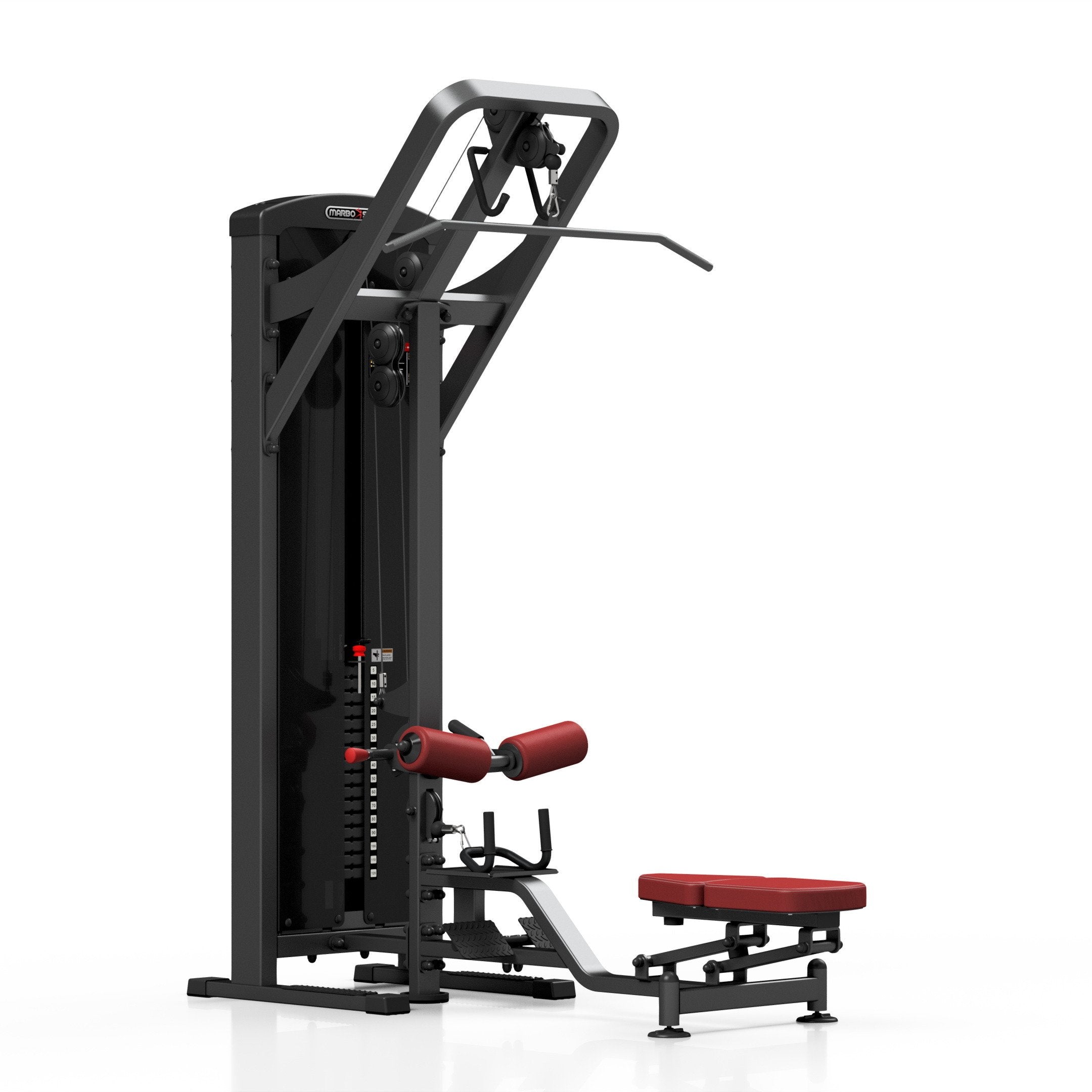 Bloku trenažieris 2-in-1 pulldown - row machine MP-U211 - Marbo Sport