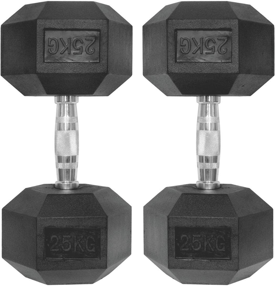 HEX PRO BLACK 25 KG Hantele (1gab.) HMS