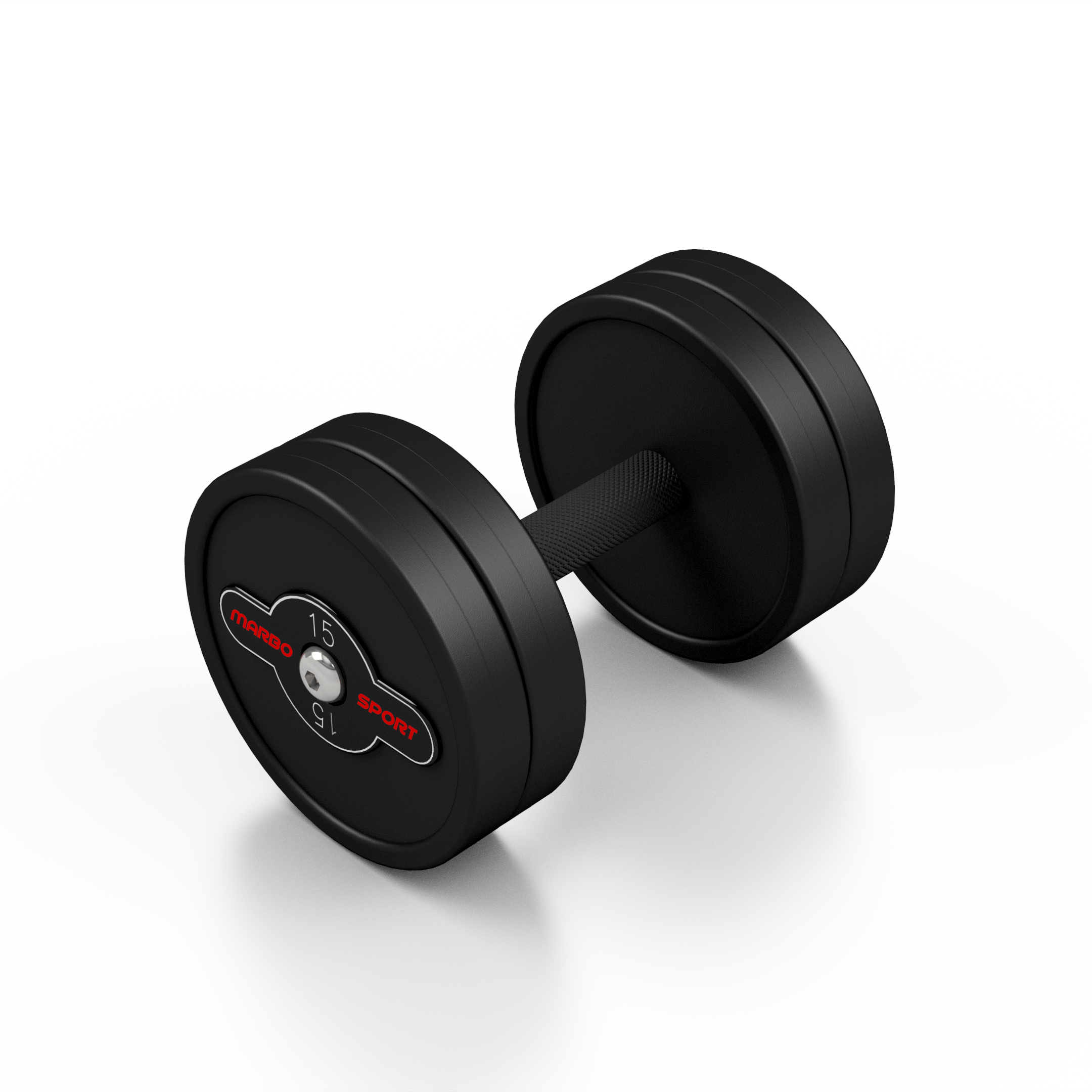 Gumijota hantele 1 gab. 15 kg - Marbo Sport