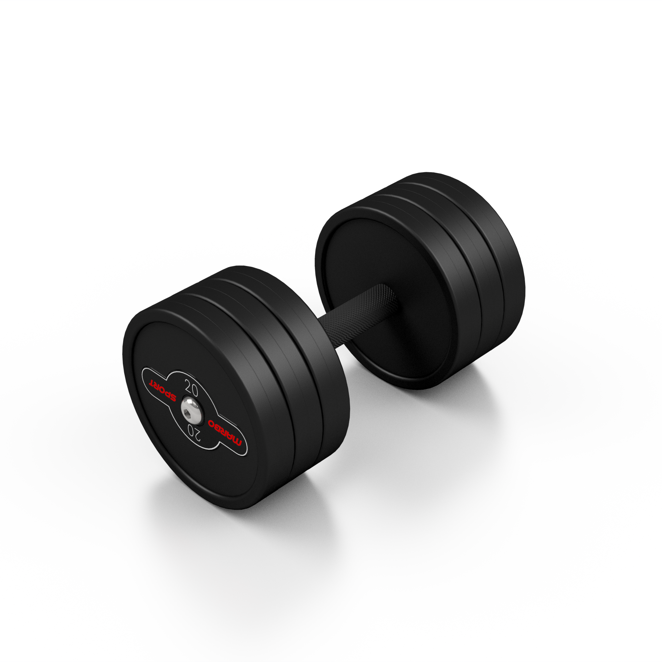 Gumijota hantele 1 gab. 20 kg - Marbo Sport