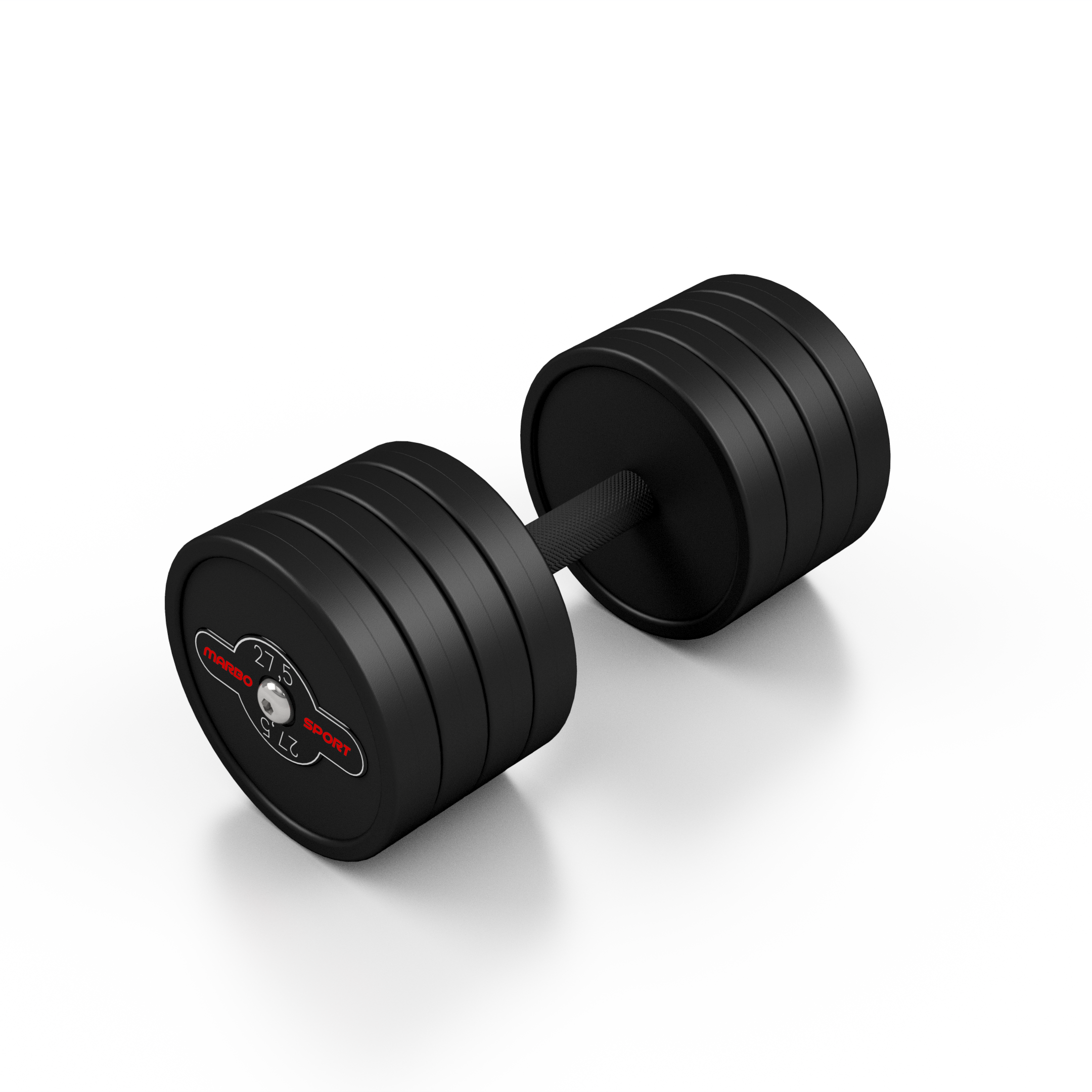 Gumijota hantele 1 gab. 27,5 kg - Marbo Sport