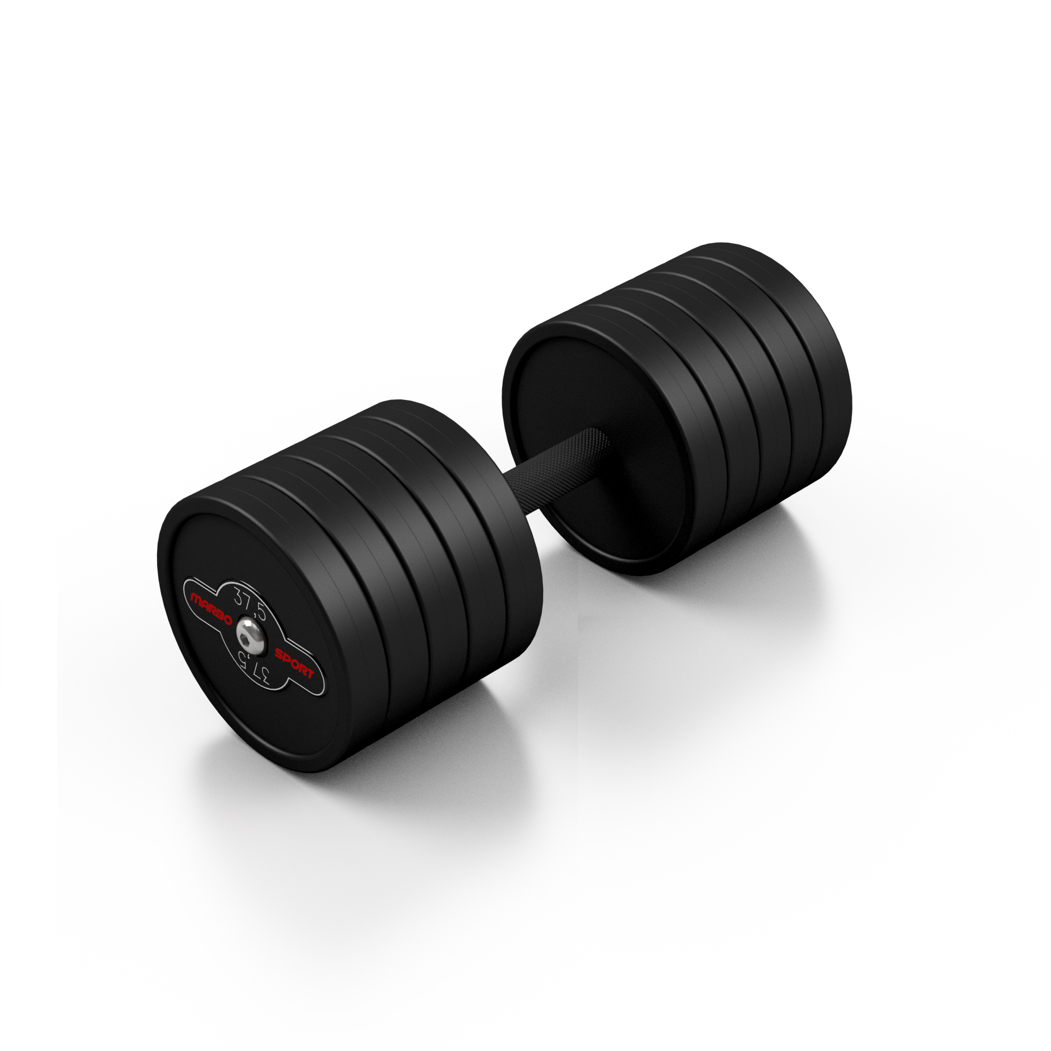 Gumijota hantele 1 gab. 37,5 kg - Marbo Sport