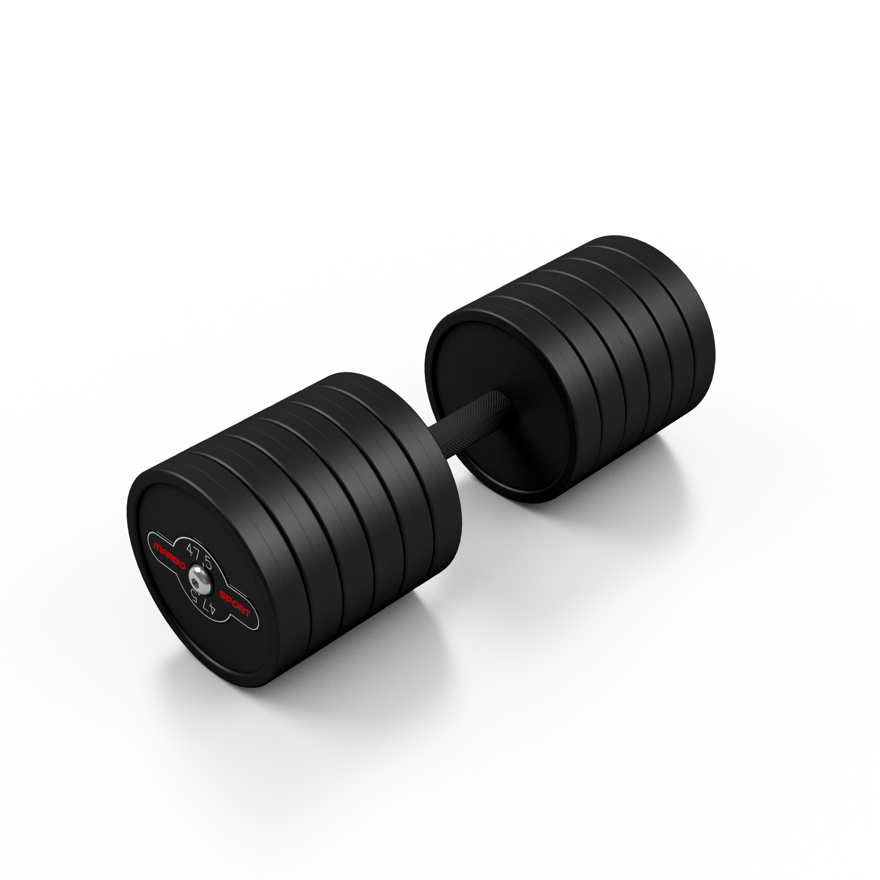 Gumijota hantele 1 gab. 47,5 kg - Marbo Sport