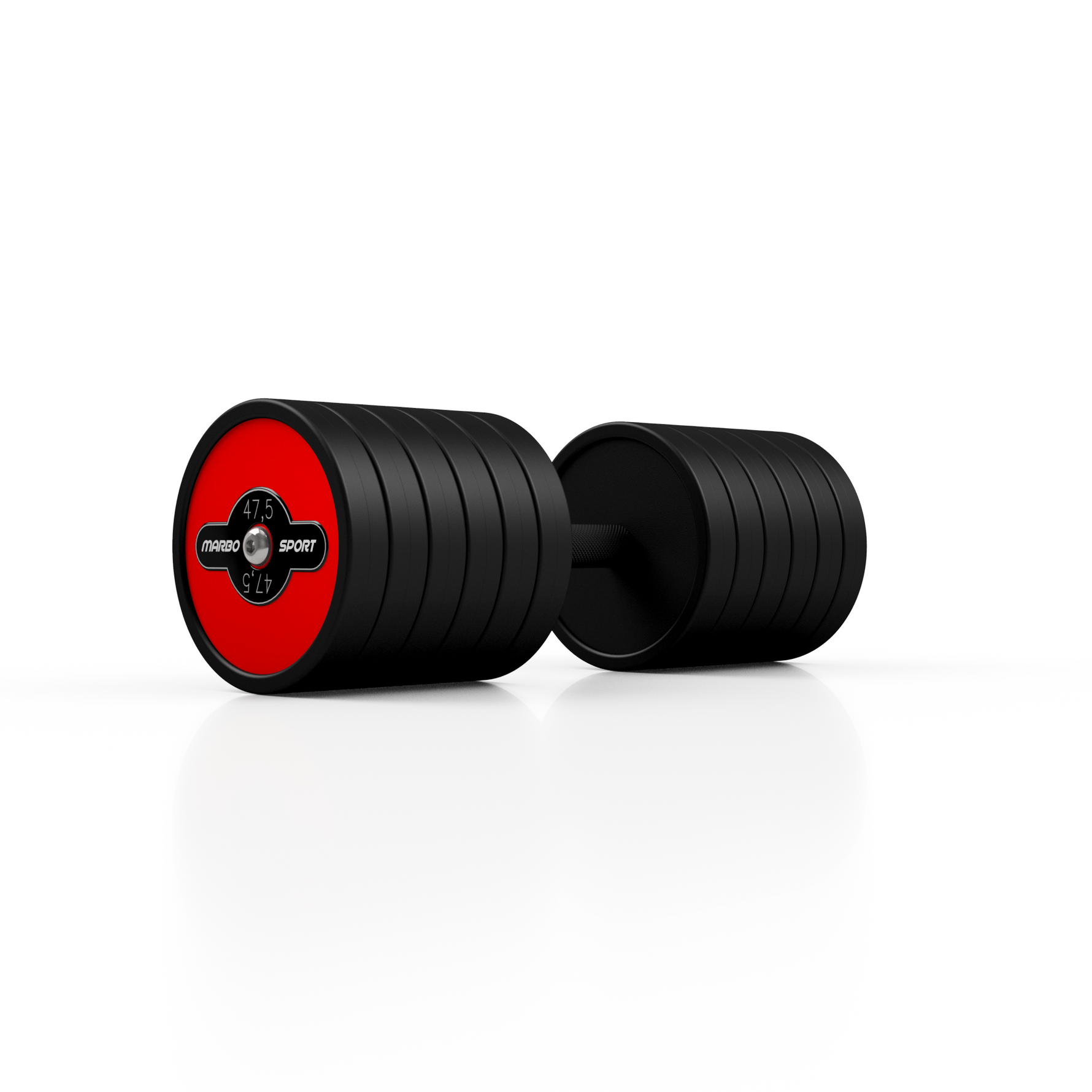 Gumijota hantele 1 gab. 47,5 kg - Marbo Sport