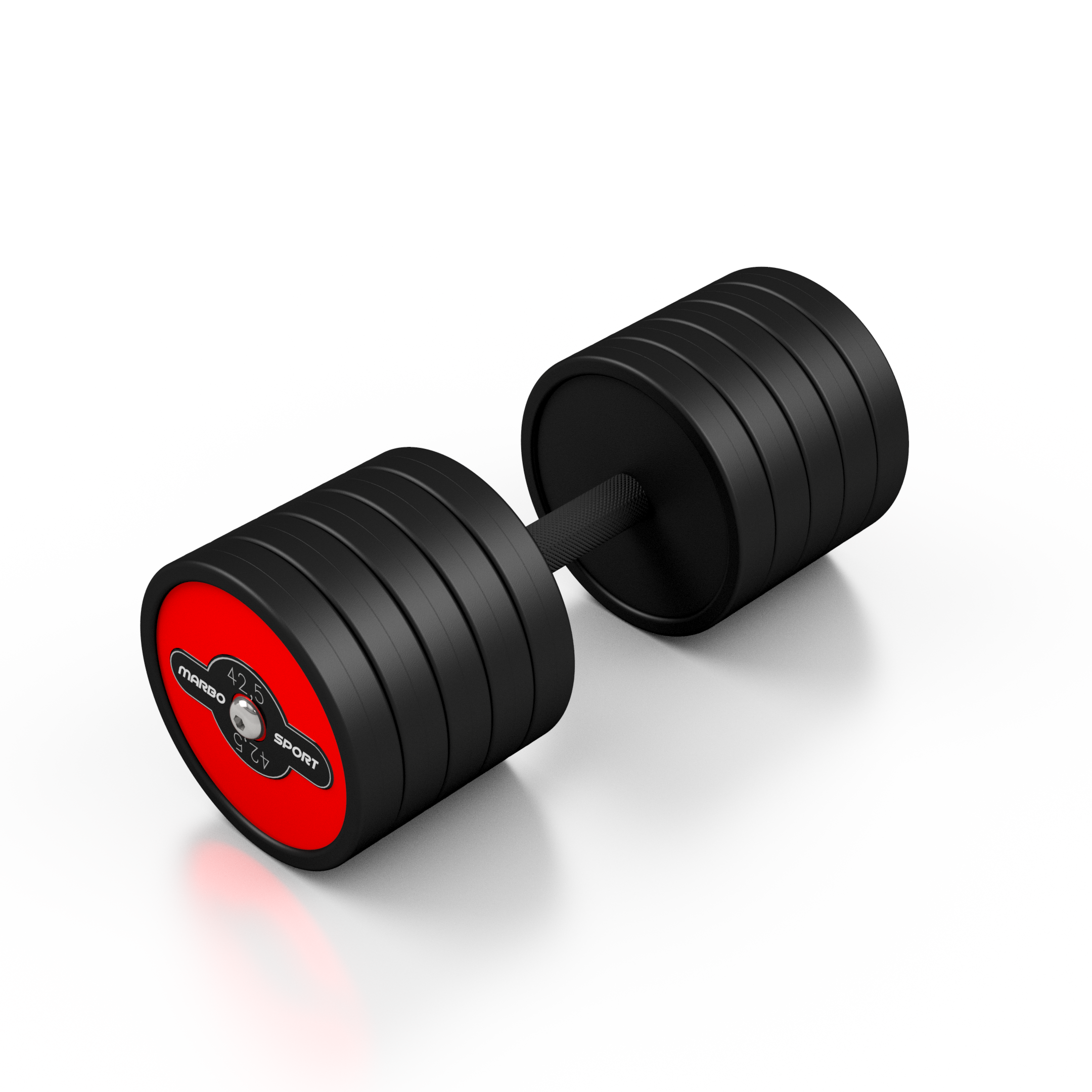Gumijota hantele 1 gab. 42,5 kg - Marbo Sport