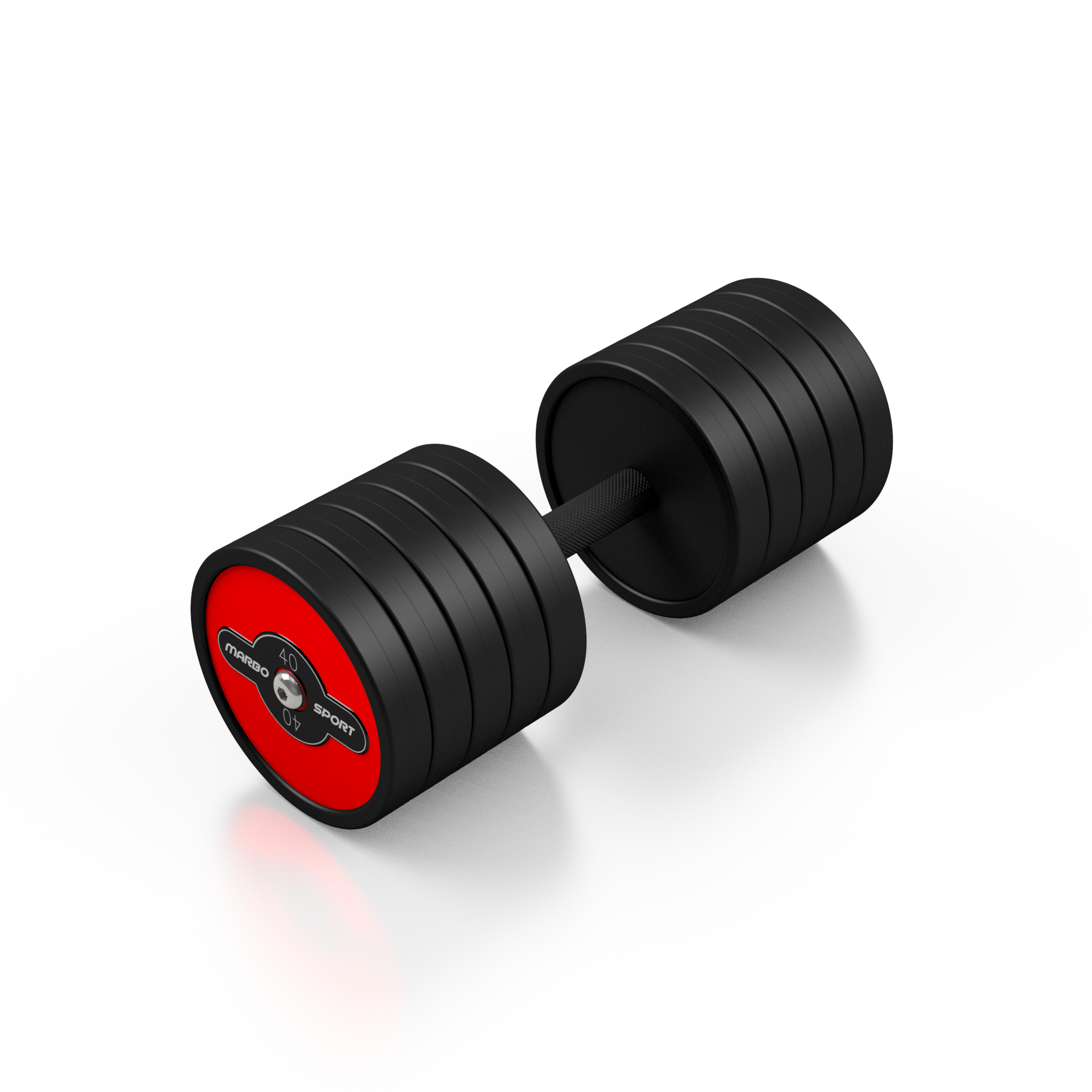 Gumijota hantele 1 gab. 40 kg - Marbo Sport