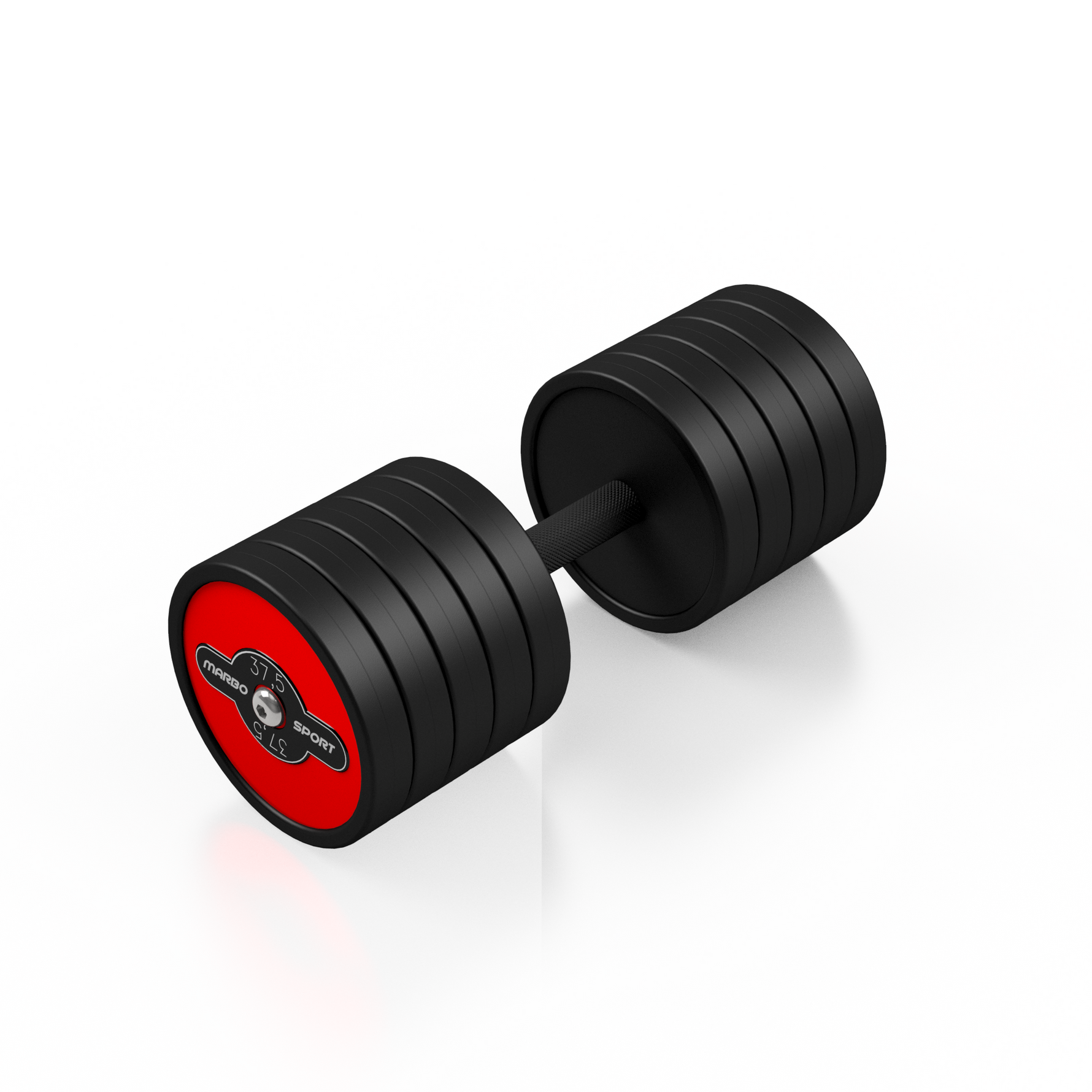 Gumijota hantele 1 gab. 37,5 kg - Marbo Sport