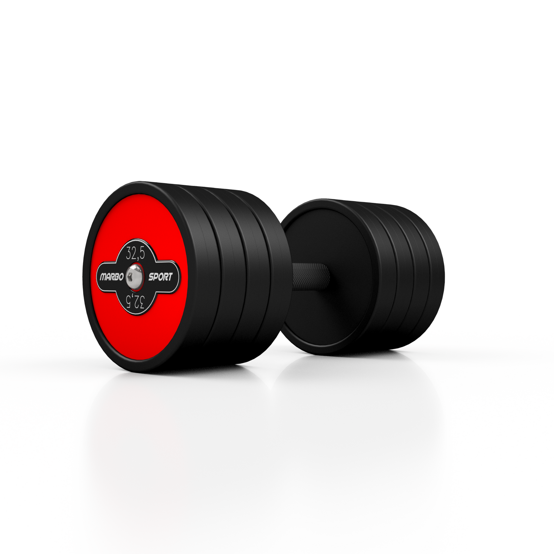 Gumijota hantele 1 gab. 32,5 kg - Marbo Sport