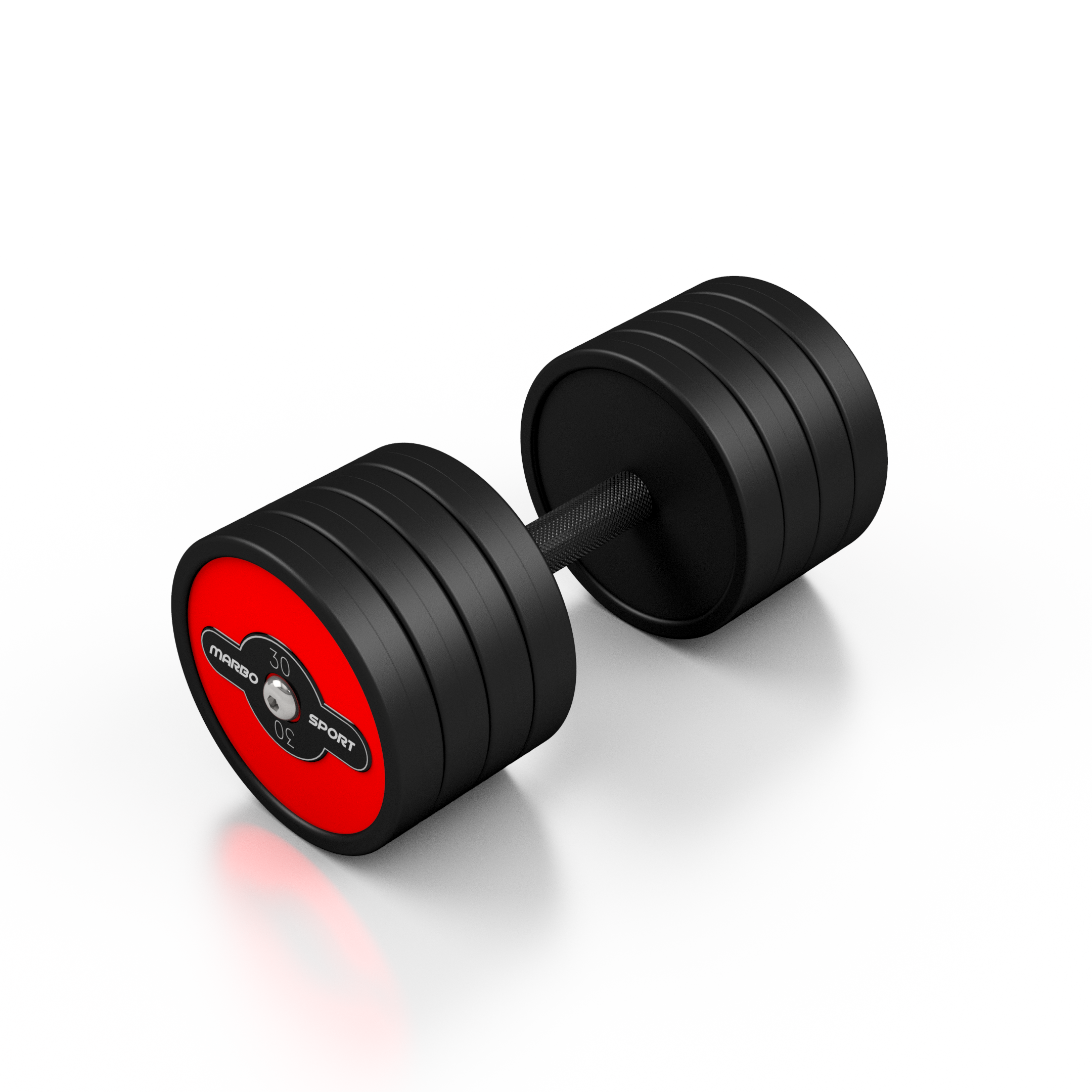 Gumijota hantele 1 gab. 30 kg - Marbo Sport