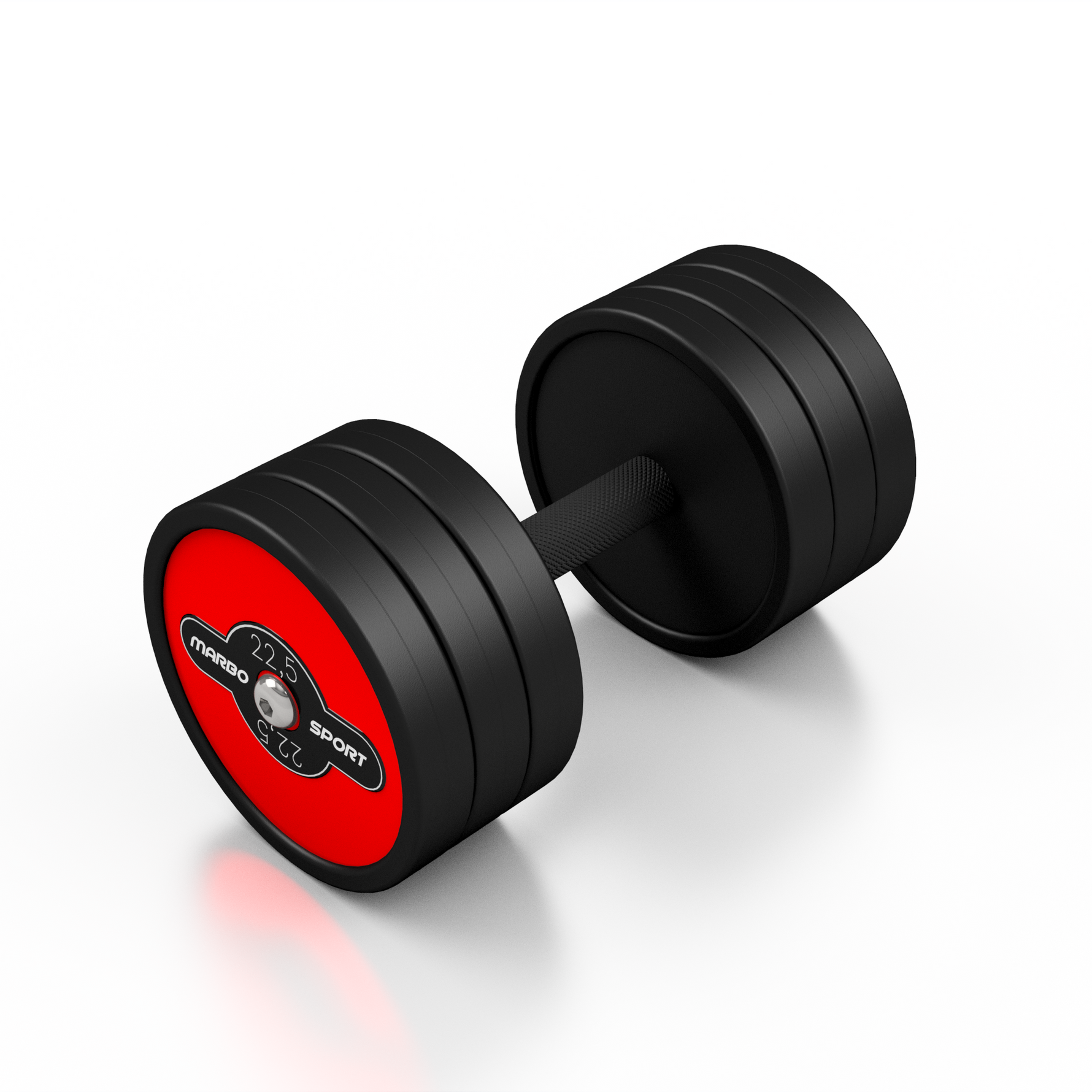 Gumijota hantele 1 gab. 22,5 kg - Marbo Sport