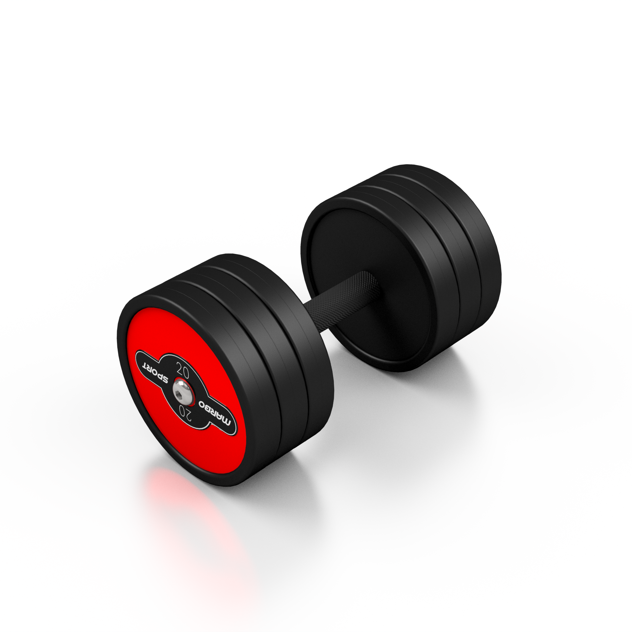 Gumijota hantele 1 gab. 20 kg - Marbo Sport