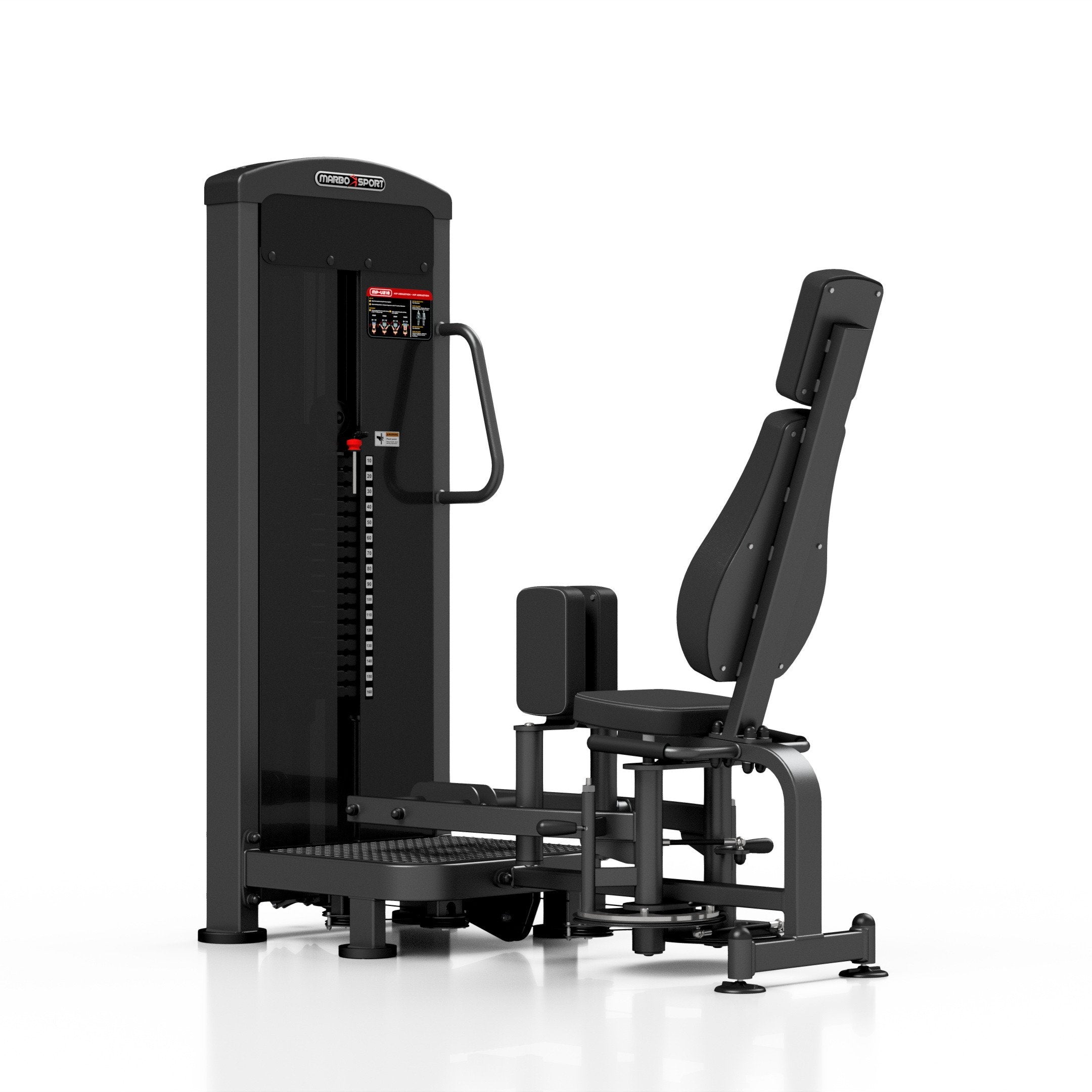 Bloku trenažieris 2-in-1 hip abduction - hip adduction MP-U218 - Marbo Sport