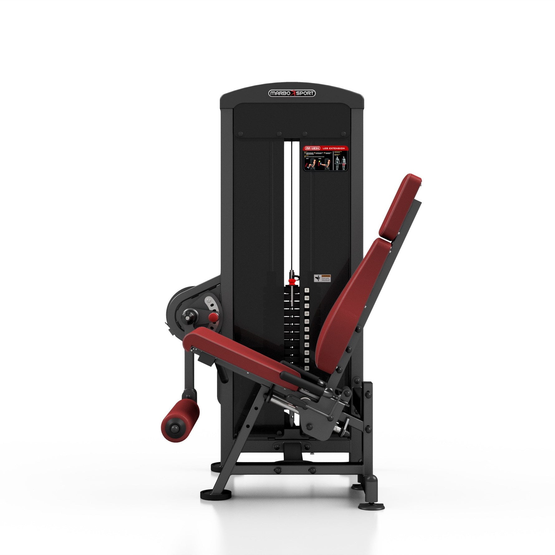 Bloku trenažieris Leg extension machine MP-U234 - Marbo Sport