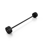 Gumijots svara stienis ar fiksētu svaru 1 gab. 30 kg - Marbo Sport