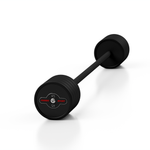 Gumijots svara stienis ar fiksētu svaru 1 gab. 45 kg - Marbo Sport