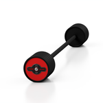 Gumijots svara stienis ar fiksētu svaru 1 gab. 45 kg - Marbo Sport
