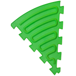 Masāžas paklājiņš «Puzzle Triangle Snake» 1 elements