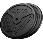 Čuguna svaru disku komplekts 50 kg / 2 x 25 kg - Marbo Sport