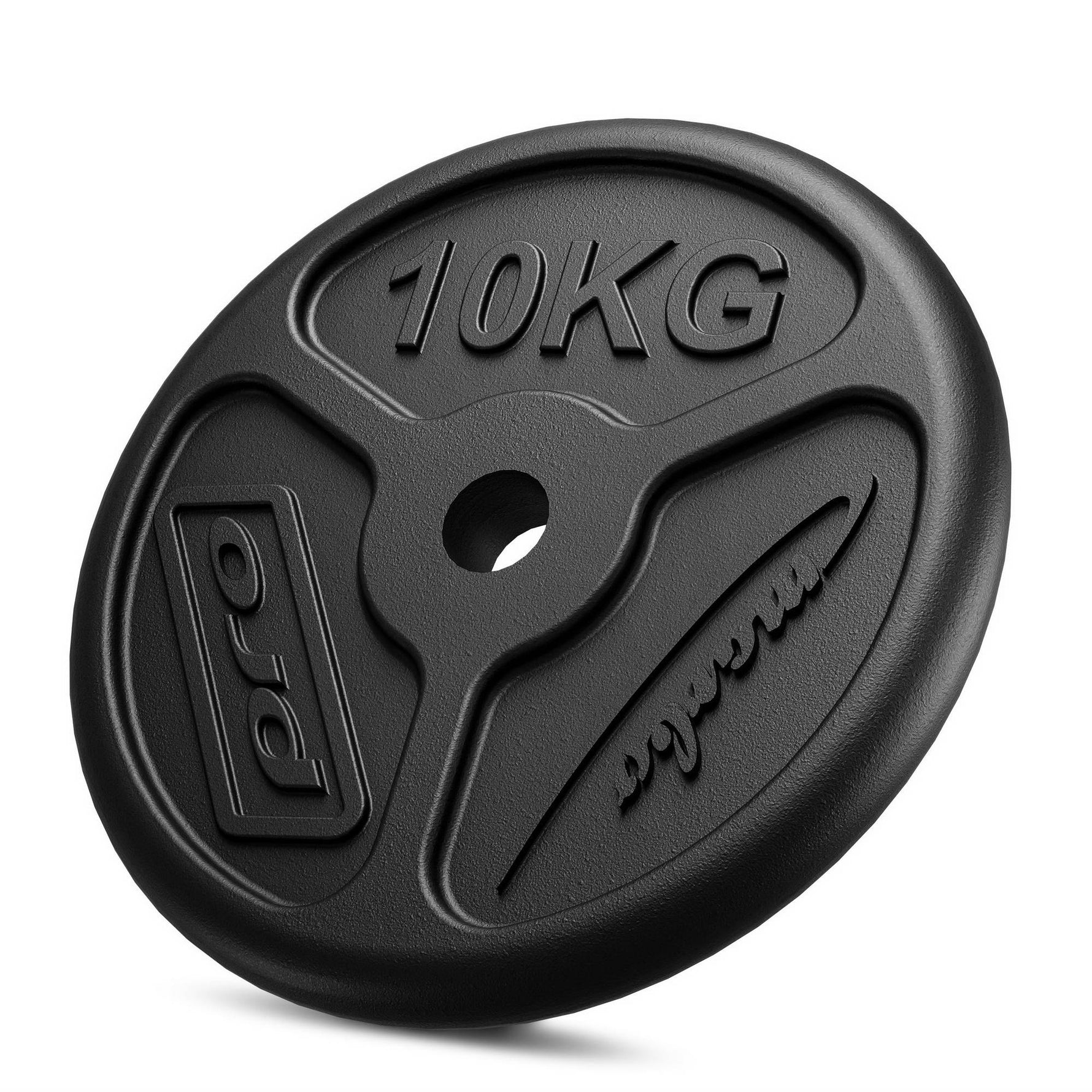 Čuguna svaru disku plāns komplekts 30 kg / 2 x 10 kg + 2 x 5 kg - Marbo Sport