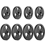 30mm svara diski Tri-Grip weight plates made of cast iron set 30 kg / 4 x 5 kg + 4 x 2.5 kg - Marbo Sport