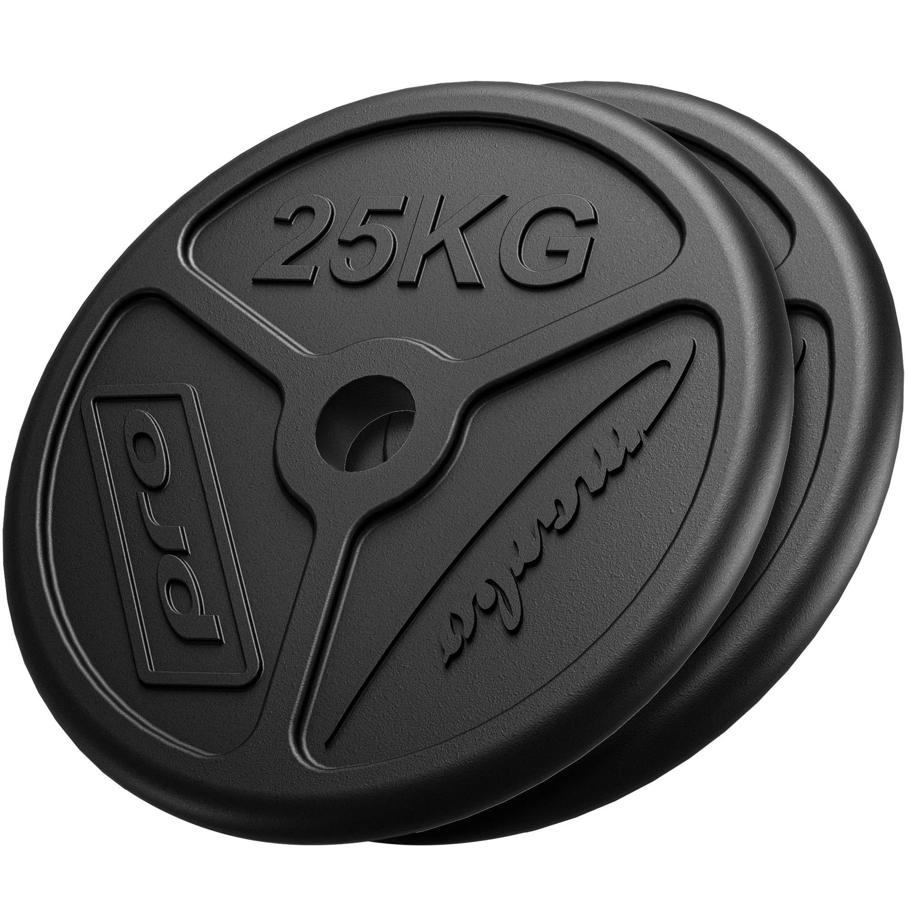 Marbo Sport Olimpisko svaru disku komplekts no čuguna 50 kg / 2 x 25 kg MW-2x25KG-OLI