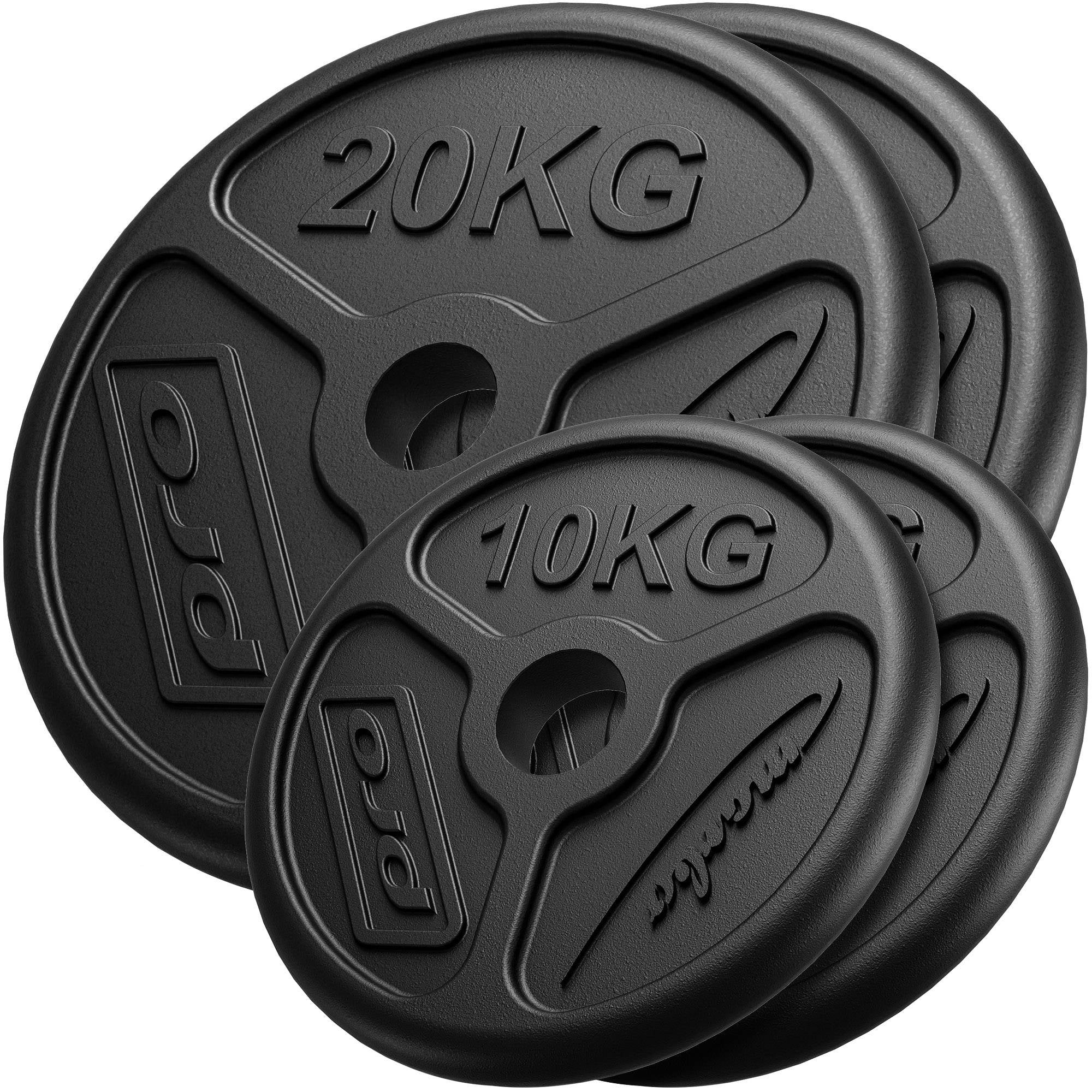 Olympia čuguna svaru disku komplekts 60 kg / 2 x 20 kg + 2 x 10 kg MW-2x20KG_2x10KG-OLI - Marbo Sport