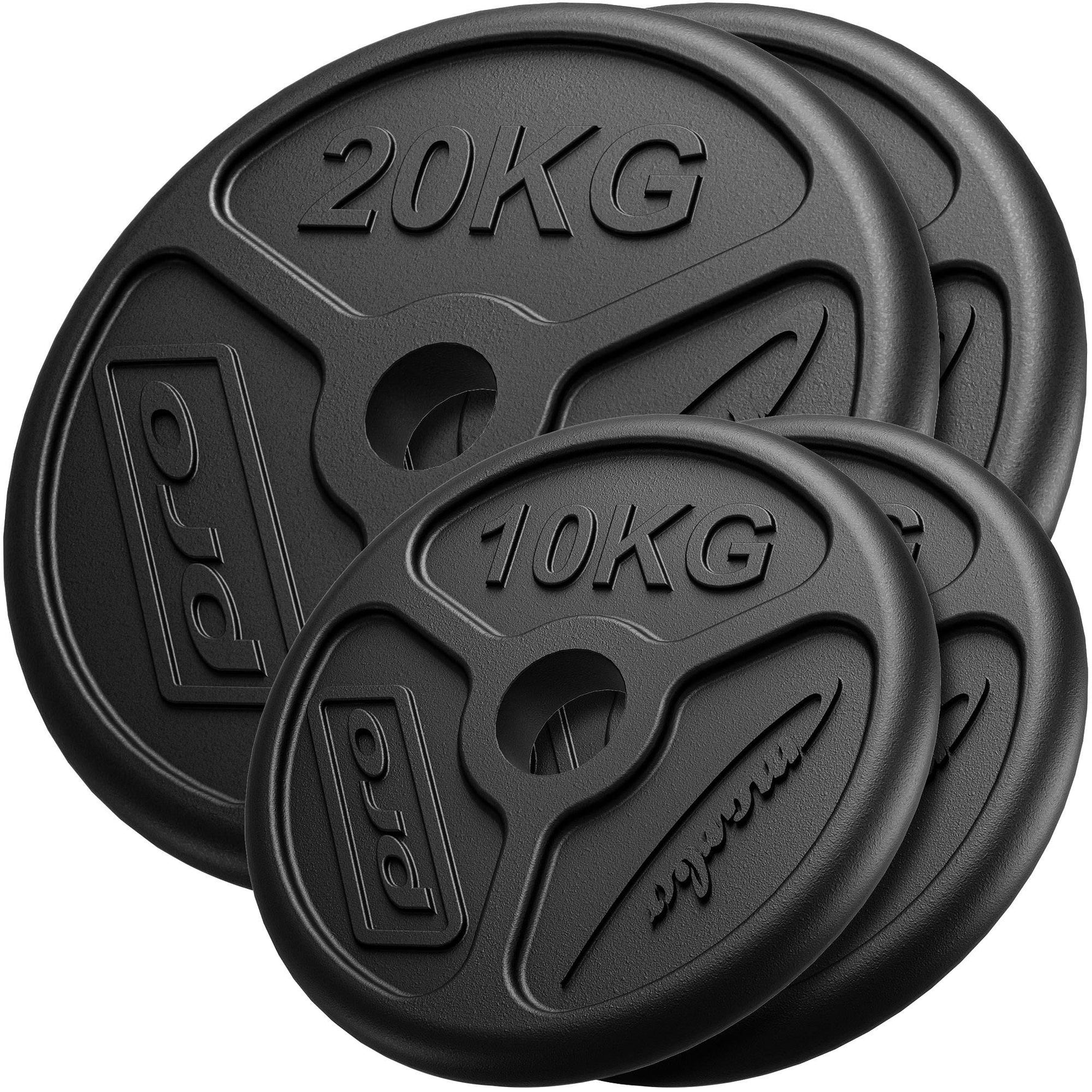 Olympia čuguna svaru disku komplekts 60 kg / 2 x 20 kg + 2 x 10 kg MW-2x20KG_2x10KG-OLI - Marbo Sport