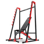 Komplekts MH24 | Adjustable bench with adapter MH-L115 + Multi rack MH-S204 - Marbo Sport