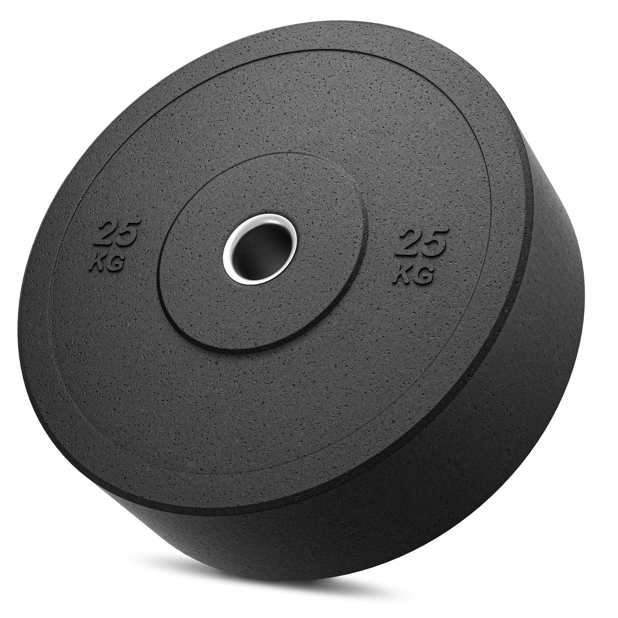 Marbo Sport ar gumiju pārklāts olimpiskais disks 25 kg MW-Bumper-25KG 1 gab.