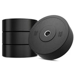 Marbo Sport ar gumiju pārklāts olimpiskais disks 25 kg MW-Bumper-25KG 1 gab.