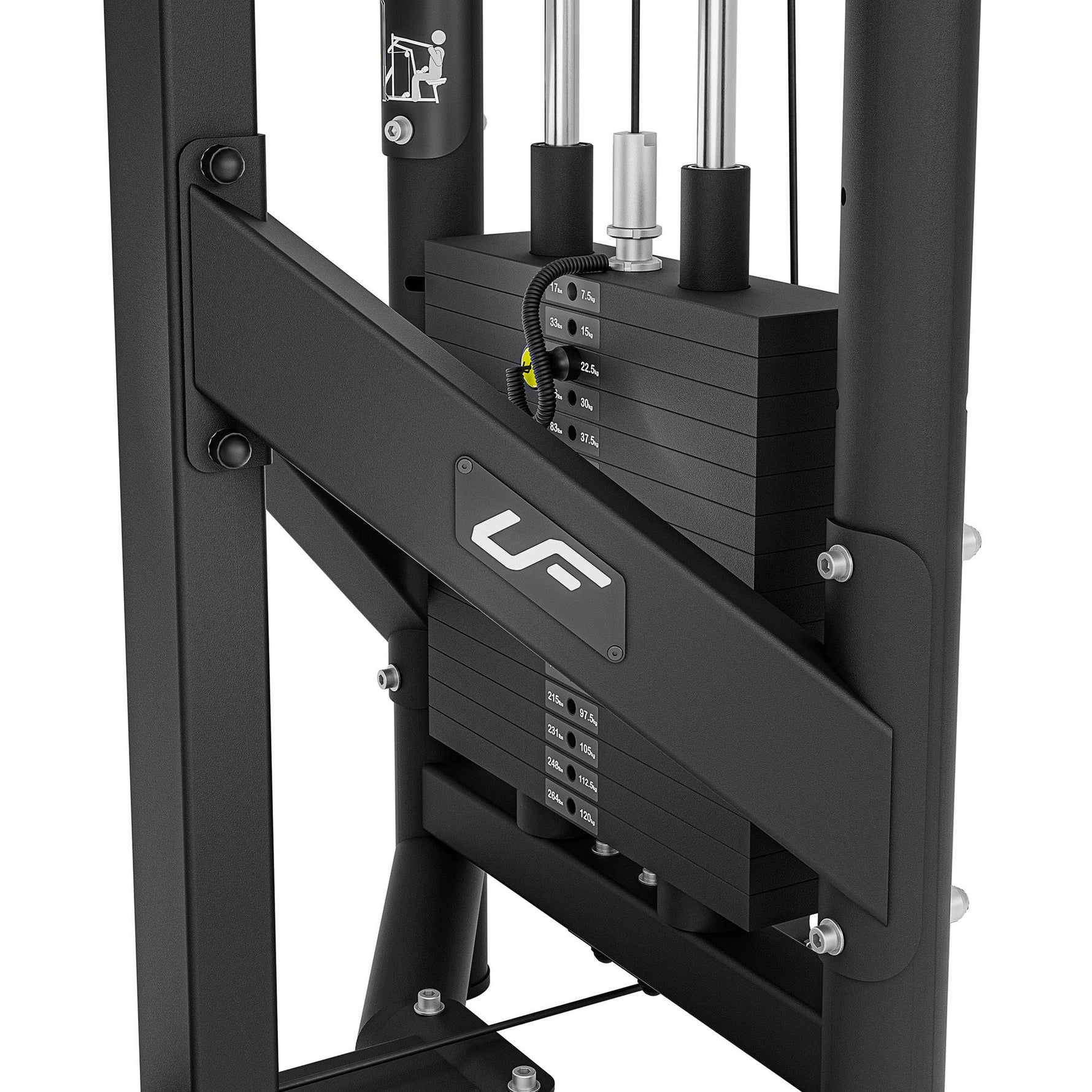 Bloku trenažieris Lat Pulldown UF-020 - UpForm