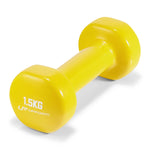 Hantele (1 gab.) Vinyl dumbbell 1,5 kg - UpForm