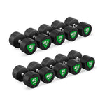 Komplekts Poliuretāna hanteles komplekts 40-50 kg (svara solis 2,5 kg) 450 kg – UpForm